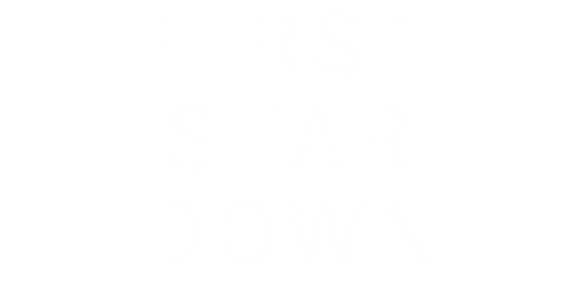 FIRST STAR DOWN Logo