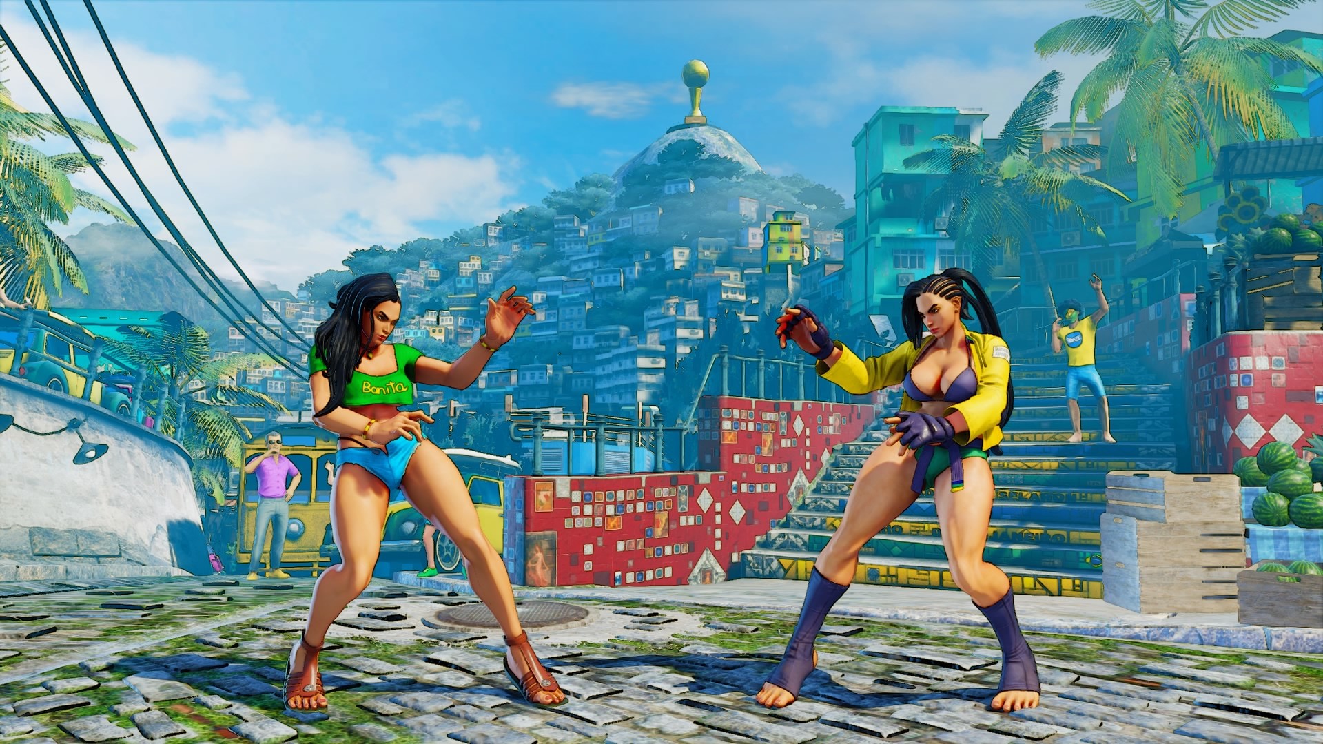Street Fighter V - Laura Costumes Bundle / Gameru.net.