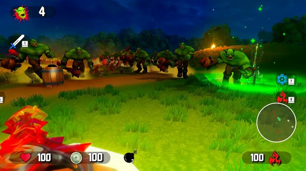 Orc Raid game for Linux 1