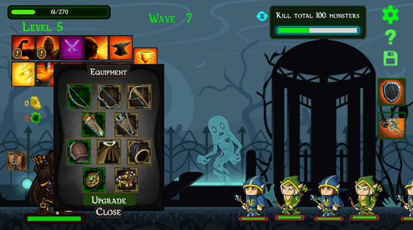 Скриншот из Idle Portal Guardian