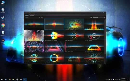 XMusicVisualizer game for Linux 1