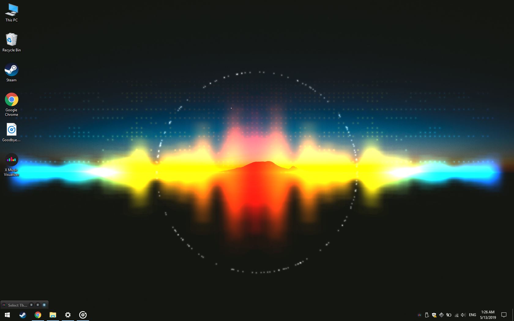 audio visualizer wallpaper lively