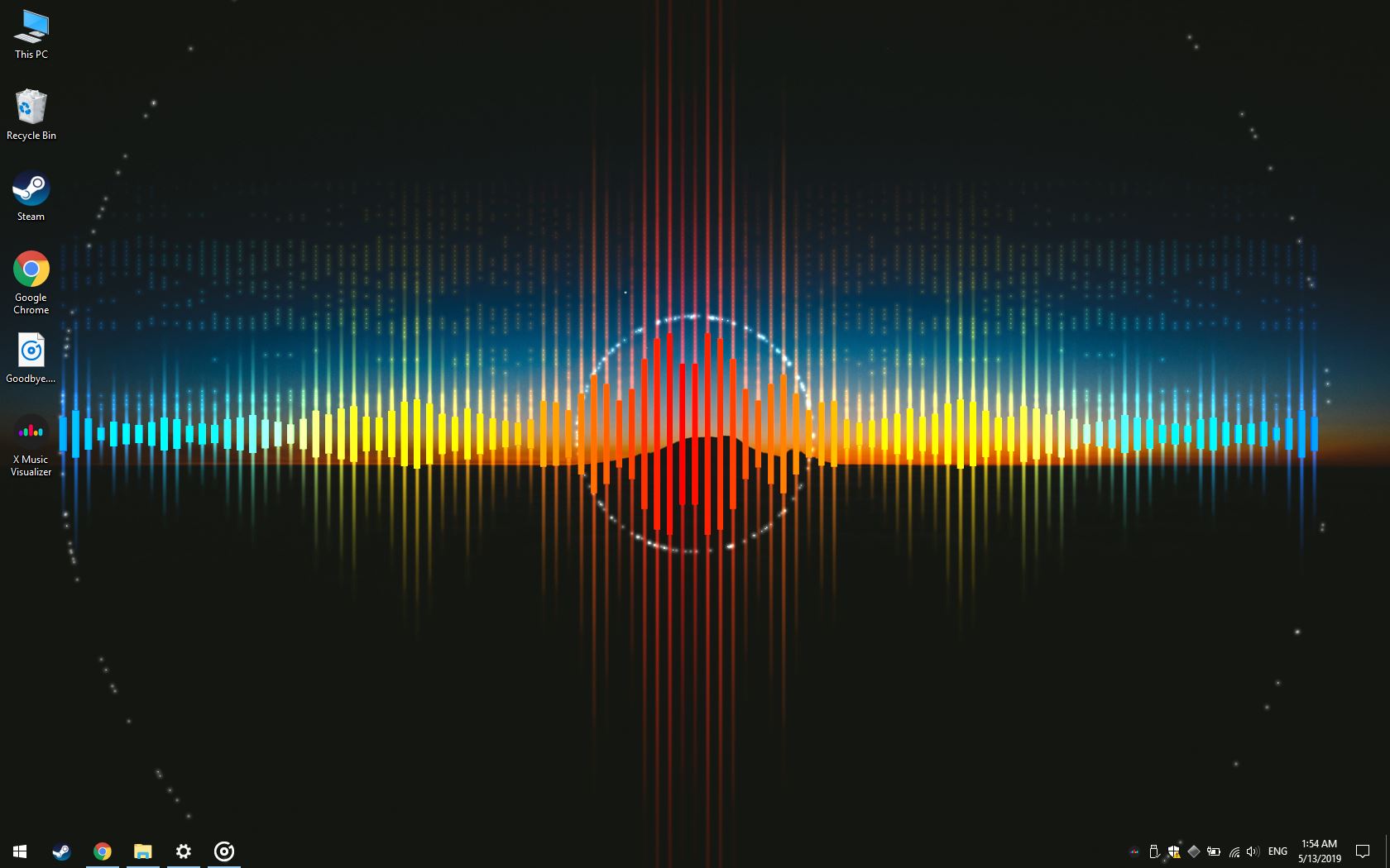 live wallpaper audio visualizer