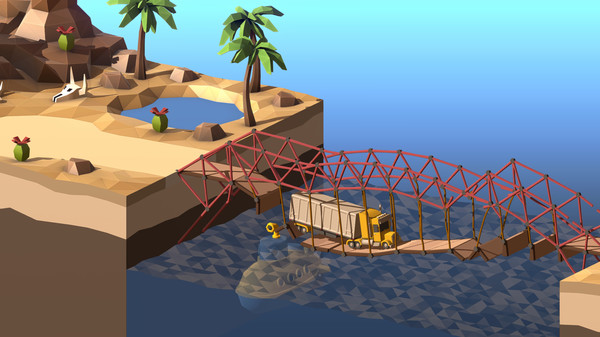 Скриншот из Poly Bridge 2 Скриншот из Poly Bridge 2