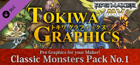 RPG Maker MV - TOKIWA GRAPHICS Classic Monsters Pack No.1 cover art