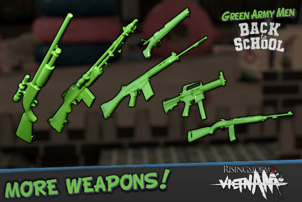 Green Army Men On Steam - army gun bots roblox