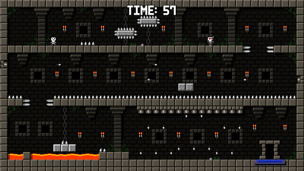 Скриншот из Castle Of Pixel Skulls