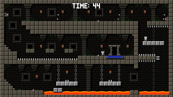 Скриншот из Castle Of Pixel Skulls