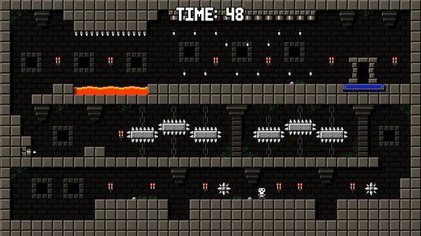 Скриншот из Castle Of Pixel Skulls