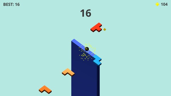 Tetromino Attack game for Linux 1