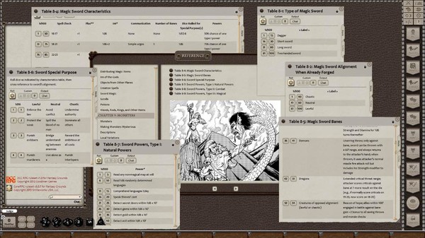 Скриншот из Fantasy Grounds - Dungeon Crawl Classics Ruleset (DCC)