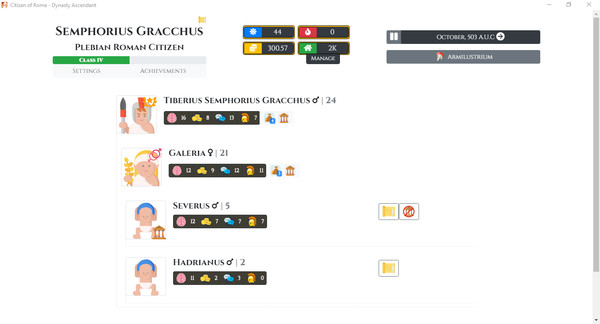Скриншот из Citizen of Rome - Dynasty Ascendant