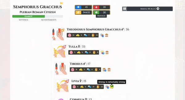 Citizen of Rome - Dynasty Ascendant game for windows Pc 1