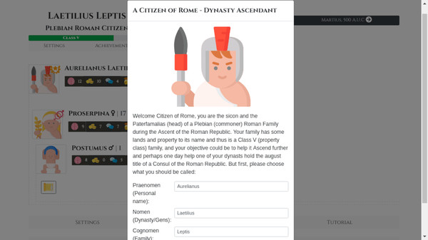 Скриншот из Citizen of Rome - Dynasty Ascendant