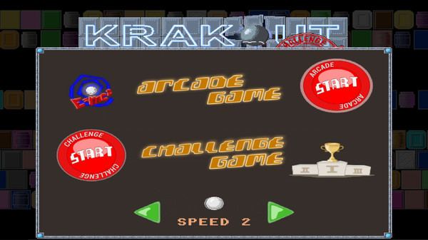 Скриншот из Krakout challenge Скриншот из Krakout challenge
