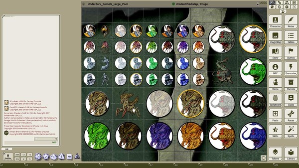 Скриншот из Fantasy Grounds - Creatures A-Z, Volume 9 (Token Pack)