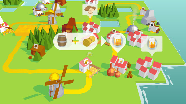 Puzzle Pelago - A Drag & Drop Economyfor windows and Linux 1