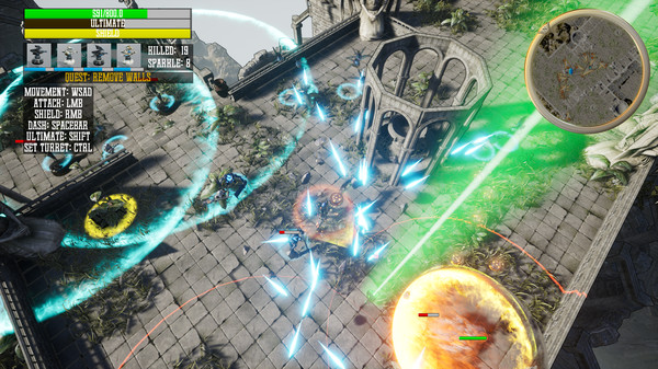 Rogue Slash game for Linux 1