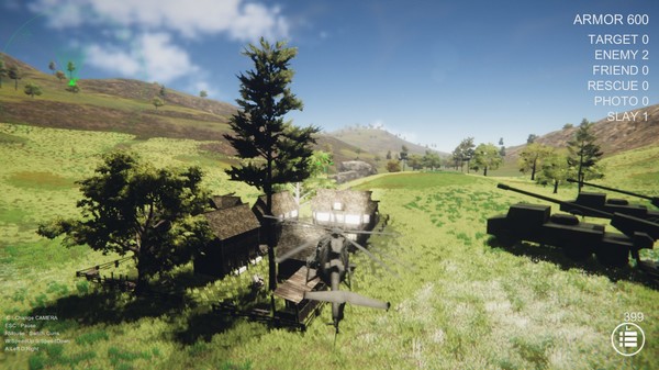 Gunship Recon game for Linux 1