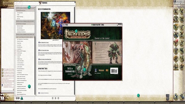 Скриншот из Fantasy Grounds - Pathfinder RPG - Giantslayer AP 1: Battle of Bloodmarch Hill (PFRPG)