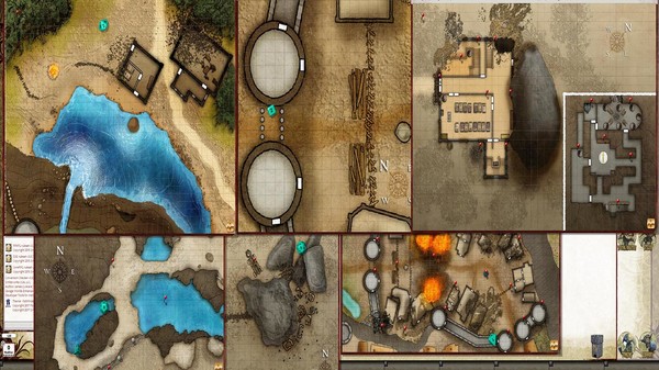 Скриншот из Fantasy Grounds - Pathfinder RPG - Giantslayer AP 1: Battle of Bloodmarch Hill (PFRPG)