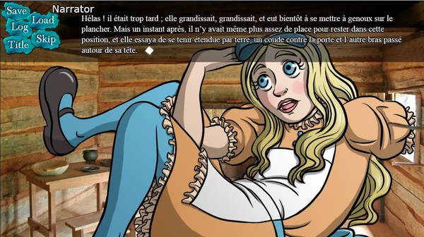 Скриншот из BRG's Alice in Wonderland Visual Novel