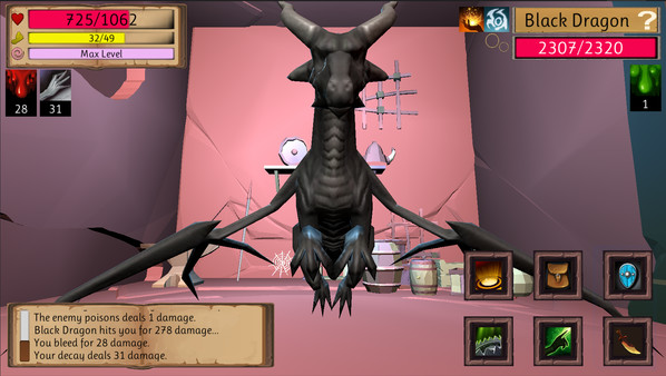 Dungeon Scavenger game for Linux 1