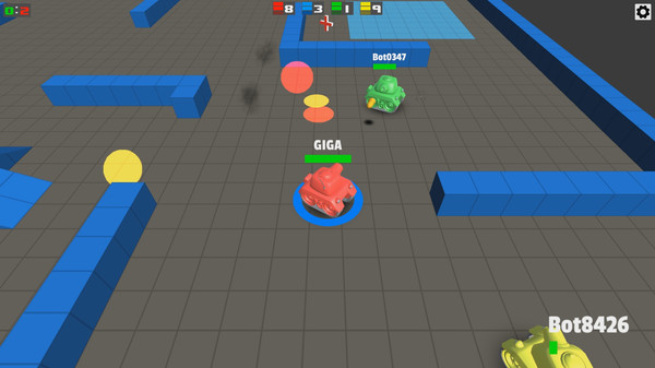 Tankex game for Linux 1