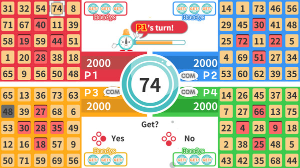 PARTY BINGO game for Linux 1