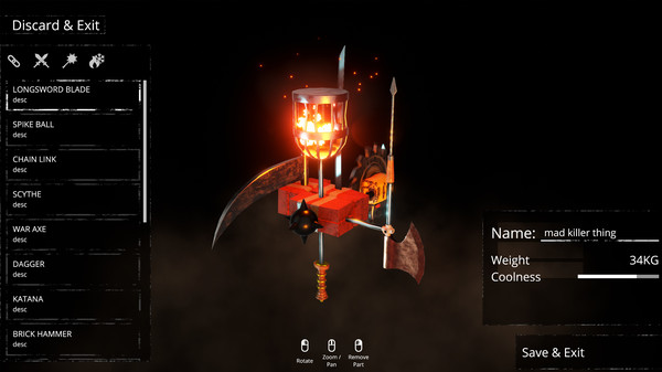 Forge and Fight game for Linux 1