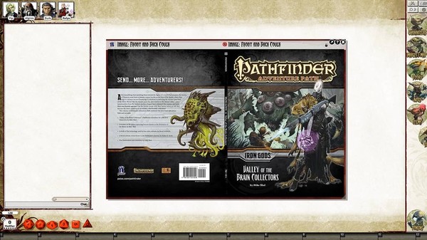 Скриншот из Fantasy Grounds - Pathfinder RPG - Iron Gods AP 4: Valley of the Brain Collectors (PFRPG)