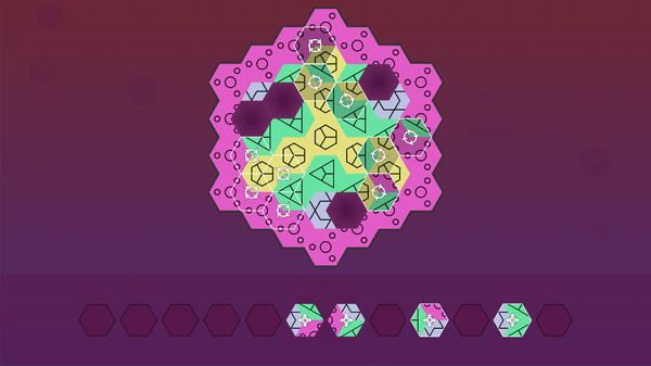 Скриншот из Aurora Hex - Pattern Puzzles