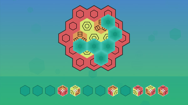 Aurora Hex - Pattern Puzzles game for Linux 1