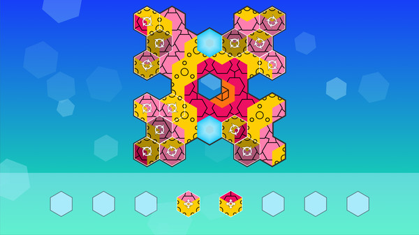 Скриншот из Aurora Hex - Pattern Puzzles
