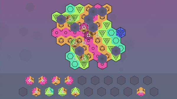 Скриншот из Aurora Hex - Pattern Puzzles