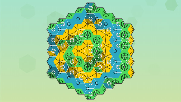 Скриншот из Aurora Hex - Pattern Puzzles