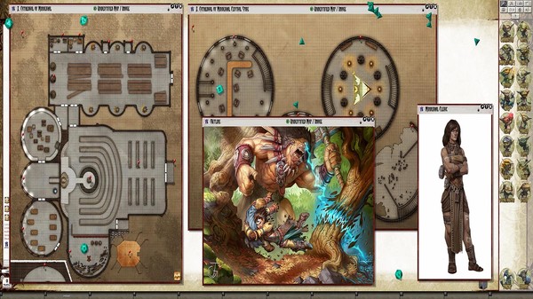 Скриншот из Fantasy Grounds - Pathfinder RPG - Giantslayer AP 3: Forge of the Giant God (PFRPG)