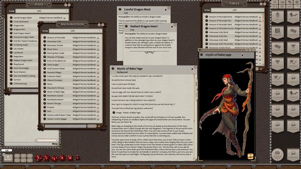 Скриншот из Fantasy Grounds - Midgard Heroes Handbook (5E)