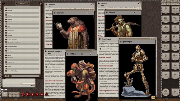 Скриншот из Fantasy Grounds - Midgard Heroes Handbook (5E)