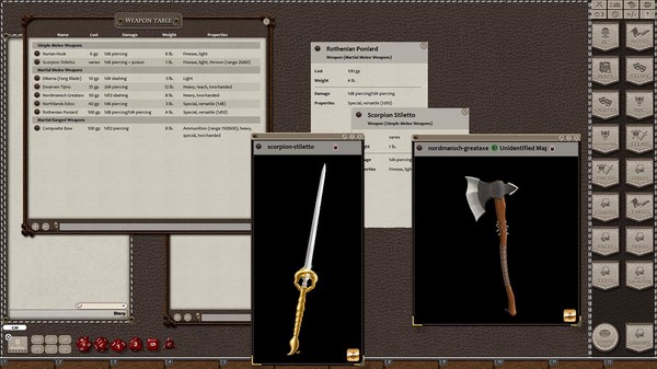 Скриншот из Fantasy Grounds - Midgard Heroes Handbook (5E)