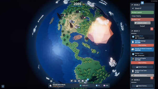 Скриншот из EarthX