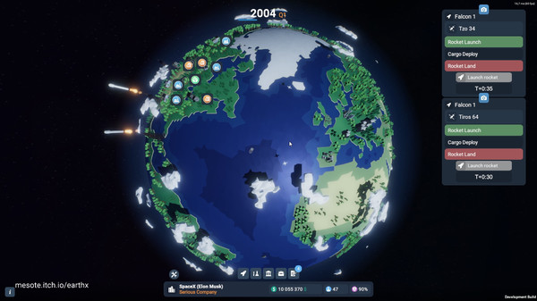 Скриншот из EarthX