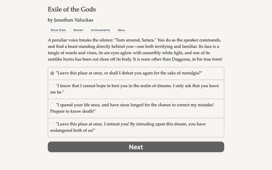 Exile of the Gods game for windows Pc 1