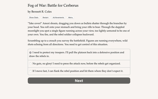 Fog of War: The Battle for Cerberus game for windows Pc 1