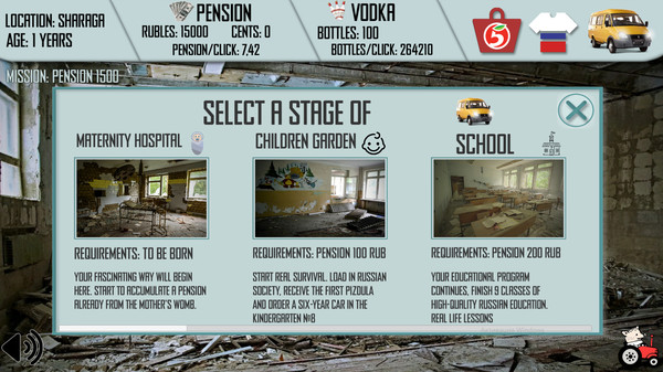 Russian Life Simulatorfor windows and Linux 1