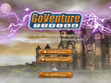 Скриншот из GoVenture TYPING