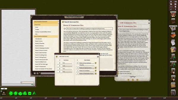 Скриншот из Fantasy Grounds - Castles & Crusades Adventure Pack Volume 1 (C&C)