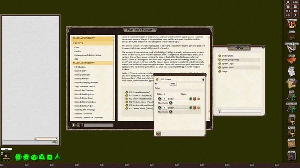 Скриншот из Fantasy Grounds - Castles & Crusades Adventure Pack Volume 1 (C&C)