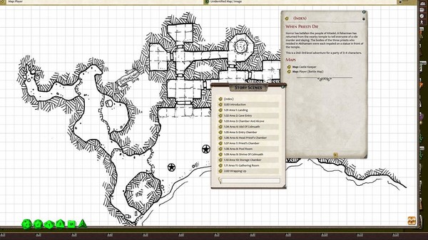 Скриншот из Fantasy Grounds - Castles & Crusades Adventure Pack Volume 1 (C&C)