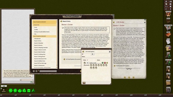 Скриншот из Fantasy Grounds - Castles & Crusades Adventure Pack Volume 1 (C&C)